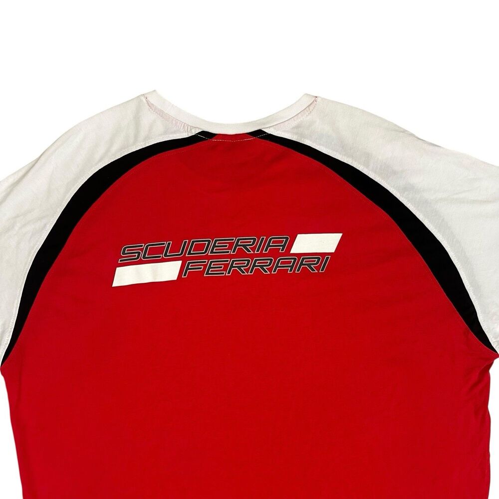 Ferrari T-Shirt Scuderia Red Official Licensed Product Big logo Men's Size XXL - Picture 10 of 10